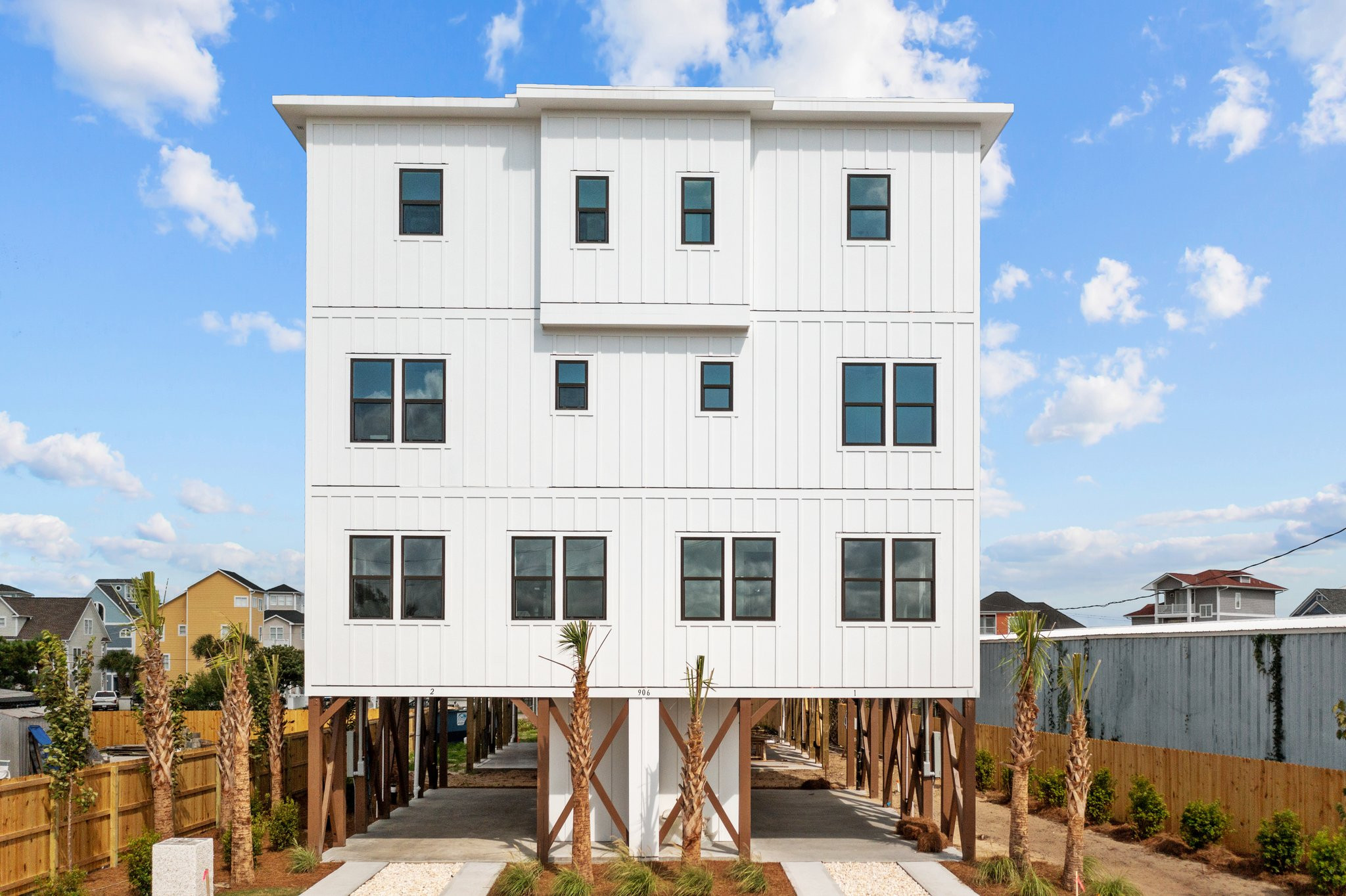Basin Park: NEW Luxury Oceanview Townhomes For Sale in Carolina Beach